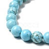 Dyed & Heated Natural Magnesite Beads Strands G-G924-01B-02-4
