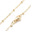 Brass Satellite Chains Necklace for Women NJEW-P265-38G-1
