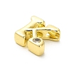 Rack Plating Brass Cubic Zirconia Beads KK-L210-008G-K-2