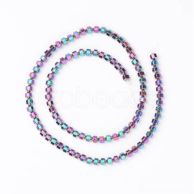 Non-Magnetic Synthetic Hematite Beads Strands G-D800-12F-1