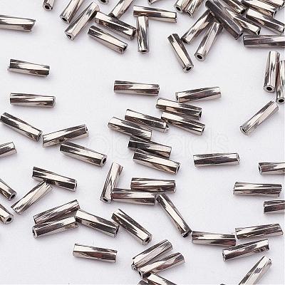 Glass Twisted Bugle Beads SEED-E002-9mm-TH-1