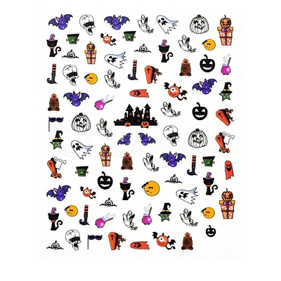 Halloween Nail Stickers MRMJ-R128-WS-48-1