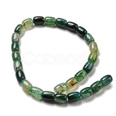 Natural Dragon Veins Agate Beads Strands G-A223-D11-01A-1