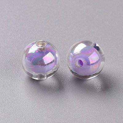 Transparent Acrylic Beads X-TACR-S152-16B-SS2114-1