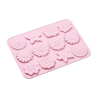 Flower Food Grade Silicone Molds DIY-F044-11-1