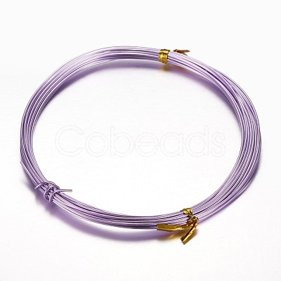 Round Aluminum Craft Wire AW-D009-0.8mm-10m-06-1