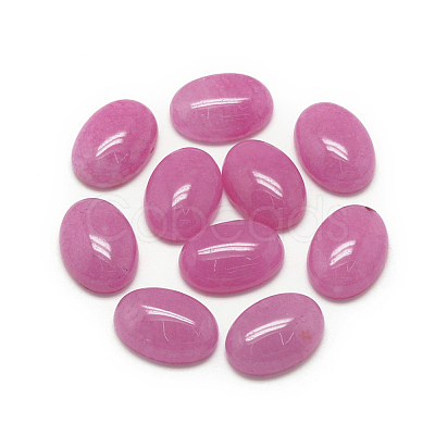 Natural White Jade Cabochons G-R415-13x18-20-1