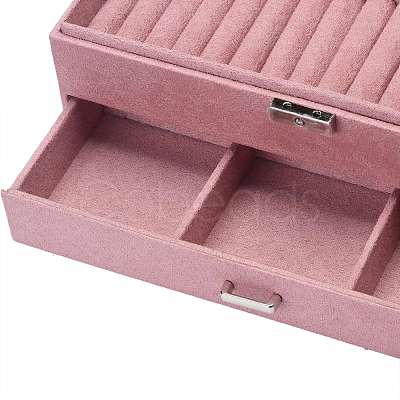 Velvet & Wood Jewelry Boxes VBOX-I001-04E-1