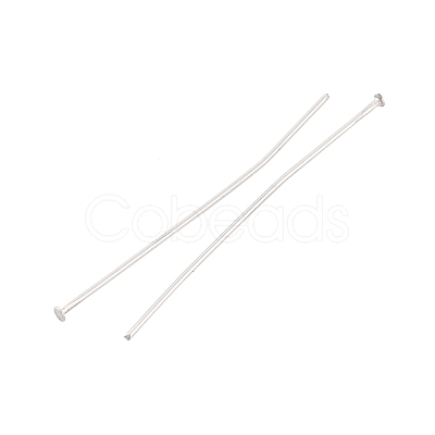 Tarnish Resistant 304 Stainless Steel Flat Head Pins STAS-E023-0.6x35mm-1