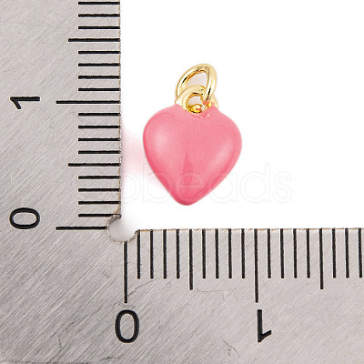 Rack Plating Brass Enamel Pendants KK-P269-10G-02-1