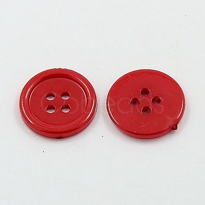 Acrylic Sewing Buttons BUTT-E076-B-07-1