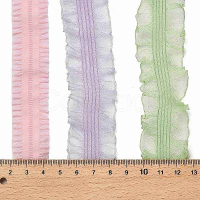 Polyester Elastic Ruffled Decor Cord OCOR-XCP0002-36-1