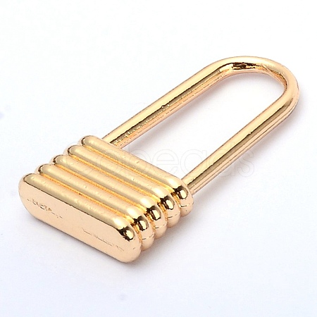 Zinc Alloy Zipper Slider PALLOY-WH0082-31B-KCG-1