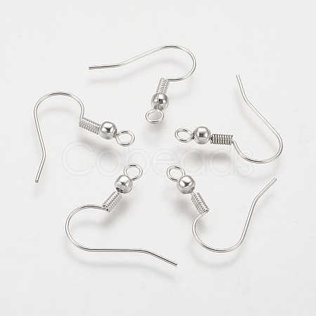 Brass Earring Hooks X-KK-Q261-4-NF-1