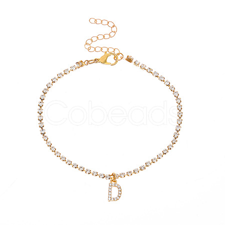 Fashionable and Creative Rhinestone Anklet Bracelets DA6716-4-1