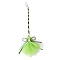 Halloween Witch Broom Ornament, with Grenadine, for Halloween Broomstick Witches Broom, Lawn Green, 550x200mm