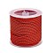 11M Polyester Braided Cord with Cotton Core, Red, 2.5mm, about 10.0465 Yards(11m)/Roll