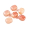 Acrylic Bead, Imitation Jade, Rectangle, Light Salmon, 13x11x8mm, Hole: 1.5mm. 510pcs/500g