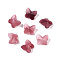 Acrylic Beads, Butterfly, Imitation Gemstone, Indian Red, 11x12x7.5mm, Hole: 1mm, 1064pc/500g