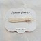 Imitation Pearl Alligator Hair Clips, Hair Accessories for Woman Girls, Rectangle, 60mm