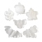 Natural Selenite Carved Figurines, for Home Desktop Decoration, Butterfly/Snake/Tortoise/Bat, 34~49x45~47x10mm