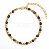 Simple Fashion Round Stainless Steel Beaded Bracelets for Women UG2742-13-1