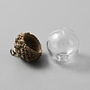 Glass Ball Pendants FIND-WH0034-11D-2