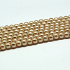 Eco-Friendly Dyed Glass Pearl Round Beads Strands HY-A002-6mm-RB019-2