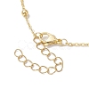 ABS Imitation Pearl Beads Necklaces NJEW-JN04733-5