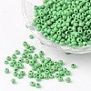 8/0 Opaque Colours Round Glass Seed Beads X-SEED-A010-3mm-47-1