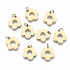 304 Stainless Steel Charms STAS-S116-051G-1