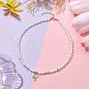 Shell Pearl Necklaces NJEW-JN04862-2