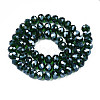 Glass Beads Strands GR12MMY-68L-2