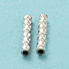 925 Sterling Silver Tube Beads STER-Q191-02S-3