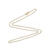 304 Stainless Steel Cable Chains Necklace for Men Women X-NJEW-N050-A02-G12-3
