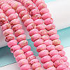 Synthetic Imperial Jasper Dyed Beads Strands G-D077-E01-01H-2