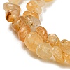 Natural Spring Topaz Jade Bead Strands G-F465-54-4