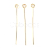 Brass Eye Pins KK-N254-48D-G-1