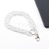 Acrylic Curb Chain Mobile Straps HJEW-JM00451-03-4