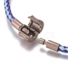 Braided Stainless Steel Wire European Style Bracelets Making AJEW-D047-02B-CG-6