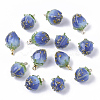 Handmade Flower Epoxy Resin Pendants KY-SZ0001-36A-1