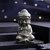 Natural Chalcopyrite Carved Buddha Statue PW-WG52812-26-1