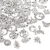 Pandahall 50Pcs 25 Styles Alloy Rhinestone Charms FIND-TA0002-94-2