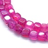 Dyed Natural Agate Beads Strands X-G-F583-12C-3