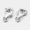 Sterling Silver Lobster Claw Clasps X-STER-O015-A-04-1