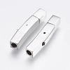 304 Stainless Steel Bayonet Clasps STAS-O114-068A-P-2