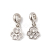 Rack Plating Alloy European Dangle Charms FIND-C055-16P-1