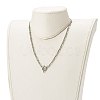 304 Stainless Steel Figaro Chain Necklace NJEW-JN03567-02-2
