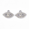 Alloy Rhinestone Pendants PALLOY-P287-06P-3