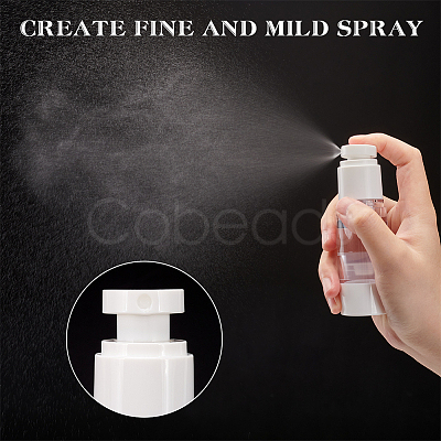 Plastic Empty Refillable Spray Bottles AJEW-WH0258-868A-1